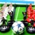Subbuteo Andrew Table Soccer AC Milan - Liverpool FC Uefa Champions League Final 2004-05 3-3 set on WSB Professional bases